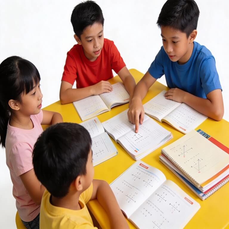 Math tuition in Singapore helping students improve problem-solving skills